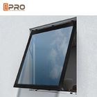 ความหนาของกรอบ 1.4mm กันสาดโลหะ Windows / Aluminium Single Top Hung Window กันสาดหน้าต่างอลูมิเนียมสำหรับบ้าน awing
