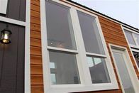 Modern Push - Pull Aluminium Sash Windows บานเลื่อนแนวตั้งความหนา 1.4 มม. บานหน้าต่างอลูมิเนียมแขวนด้านบน