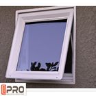 หน้าต่างกันสาดอลูมิเนียมกระจกสองชั้น / หน้าต่างหลังคาแขวนด้านบน กันสาดหน้าต่างอลูมิเนียม ISO9001 กันสาดอลูมิเนียมด้านบนแขวน