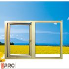 หน้าต่างบานเปิดอลูมิเนียมร่วมสมัยพร้อมลวดตาข่ายความปลอดภัย ISO9001 CASEMENT WINDOWS DOORS ที่จับหน้าต่างบานกระทุ้ง