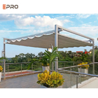 Gazebos Aluminium Retractable Pergola Awning Automatic Folding Roof Sun Shading for Outdoor Patio