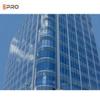 โพรไฟล์อลูมิเนียม Heatproof Industrial Glass Curtain Wall มาตรฐาน ISO9001